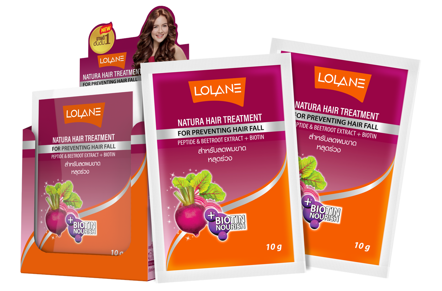 Natura Hair Treatment Beetroot For Protect Hair Loss