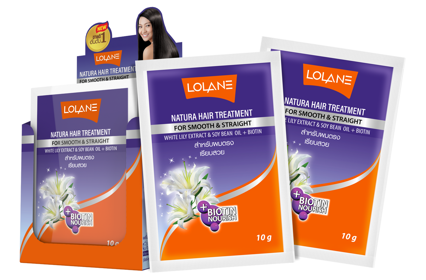 Natura Hair Treatment Lily For Smooth and Straight