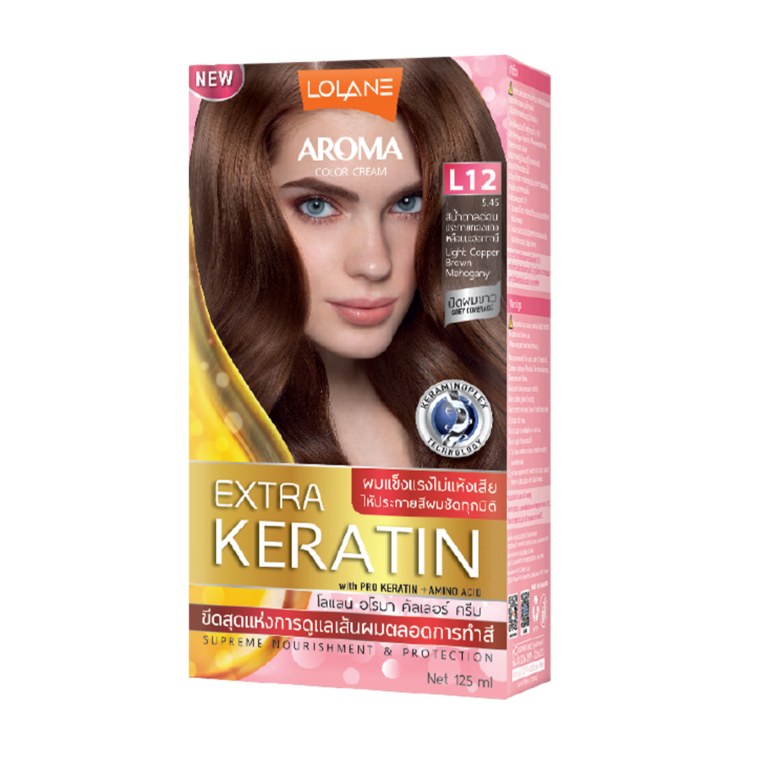 Aroma Color Cream Extra Keratin L12