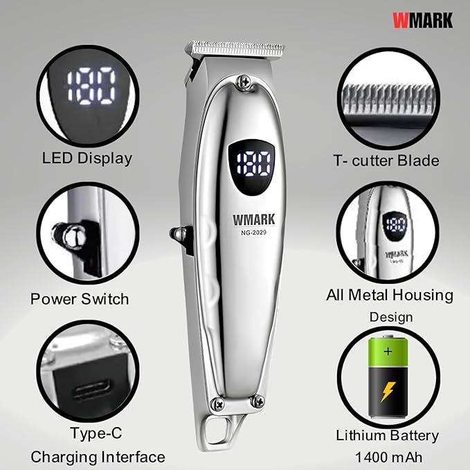 WMARK NG-2029 Rechargeable Detail Trimmer