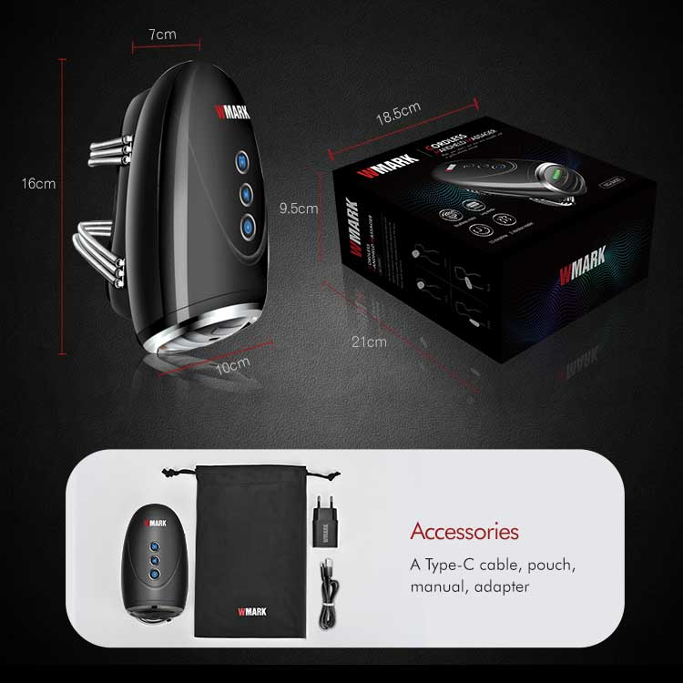 WMARK NG-SM001 Cordless Handheld Massager