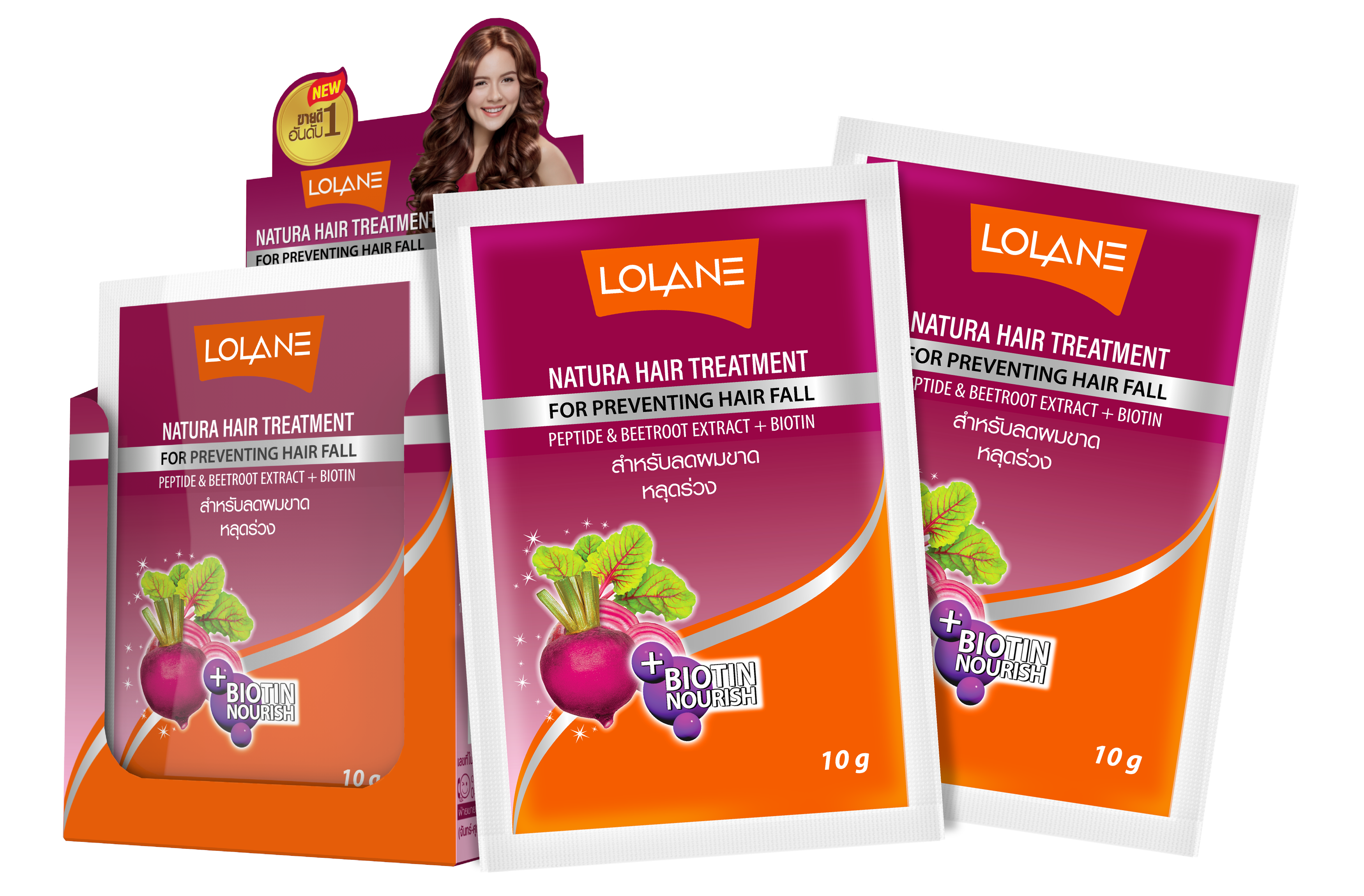 Natura Hair Treatment Beetroot For Protect Hair Loss