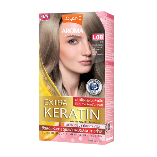 Aroma Color Cream Extra Keratin L08