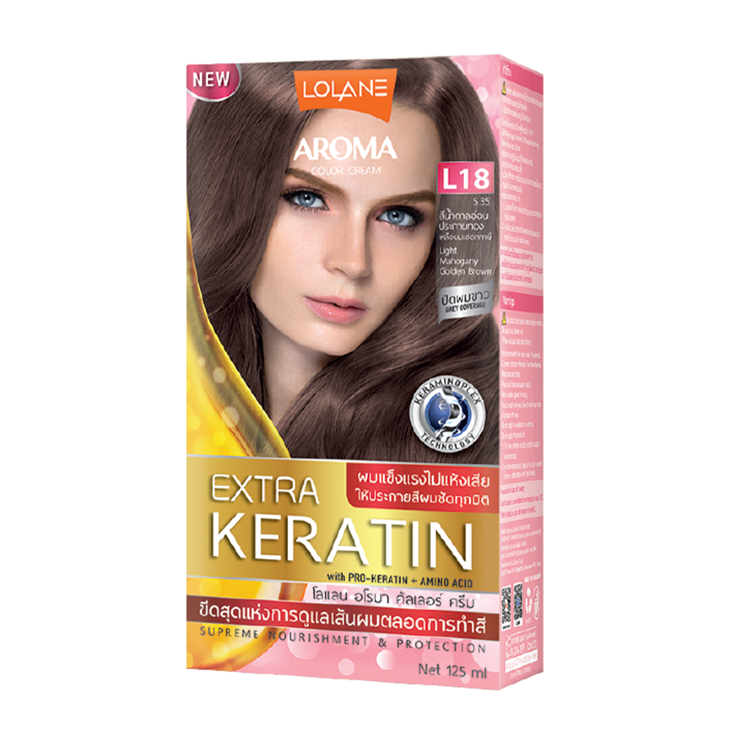 Aroma Color Cream Extra Keratin L18