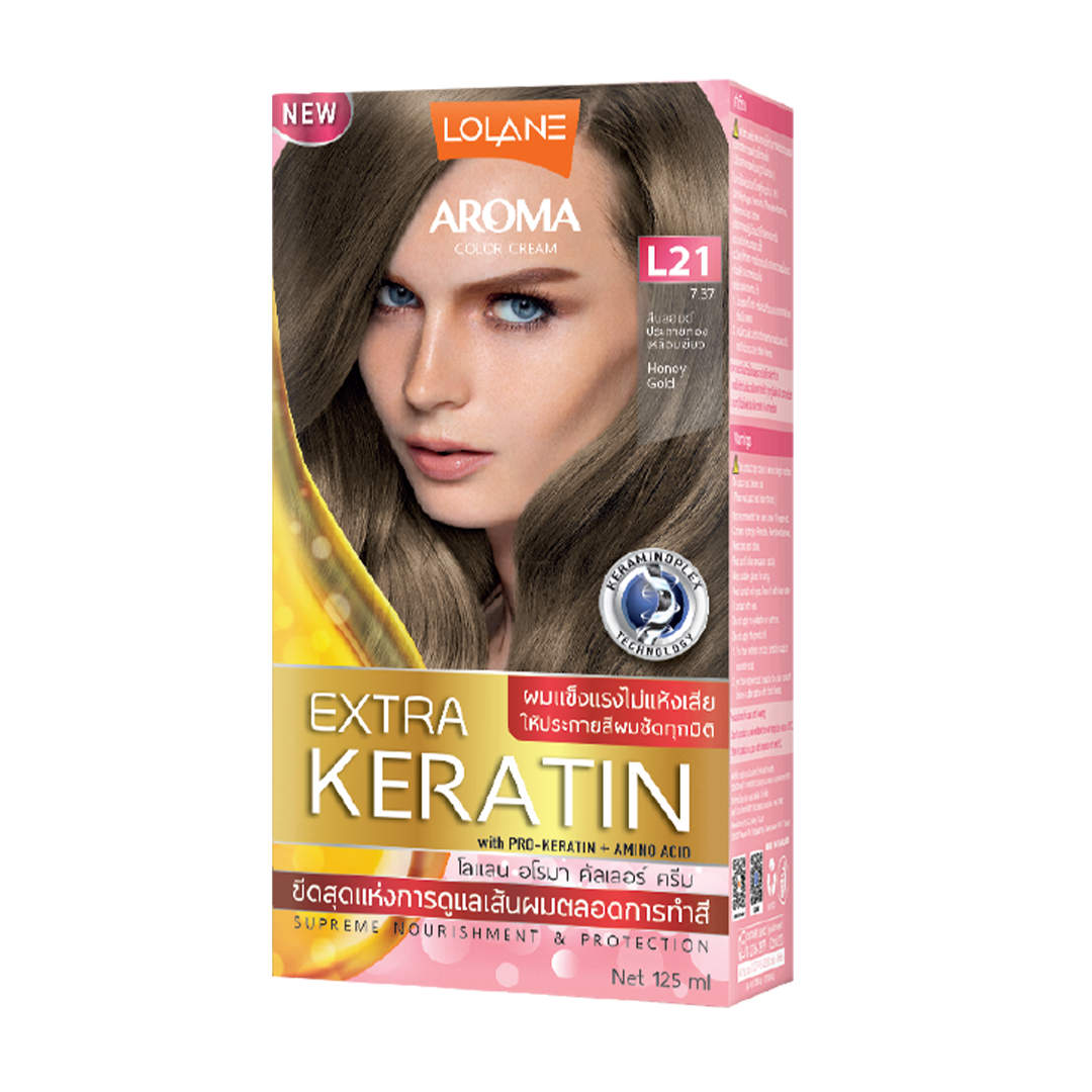 Aroma Color Cream Extra Keratin L21