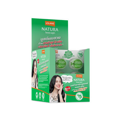 Lolane Hair Vitamin Booster Oil Serum (Box=6pes)