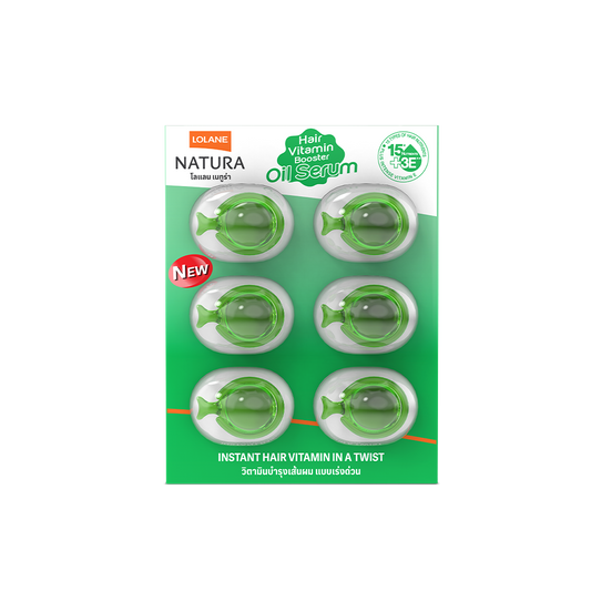 Lolane Hair Vitamin Booster Oil Serum (Box=6pes)