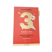 Numbuzin No.3 Tingle Pore Softening Sheet Mask 5EA