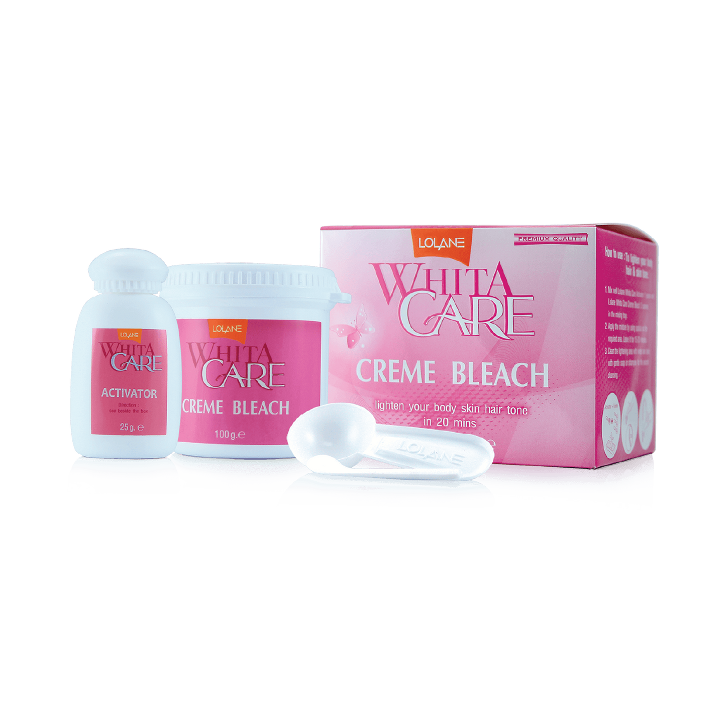 Lolane Whita Care Creme Bleach 125g