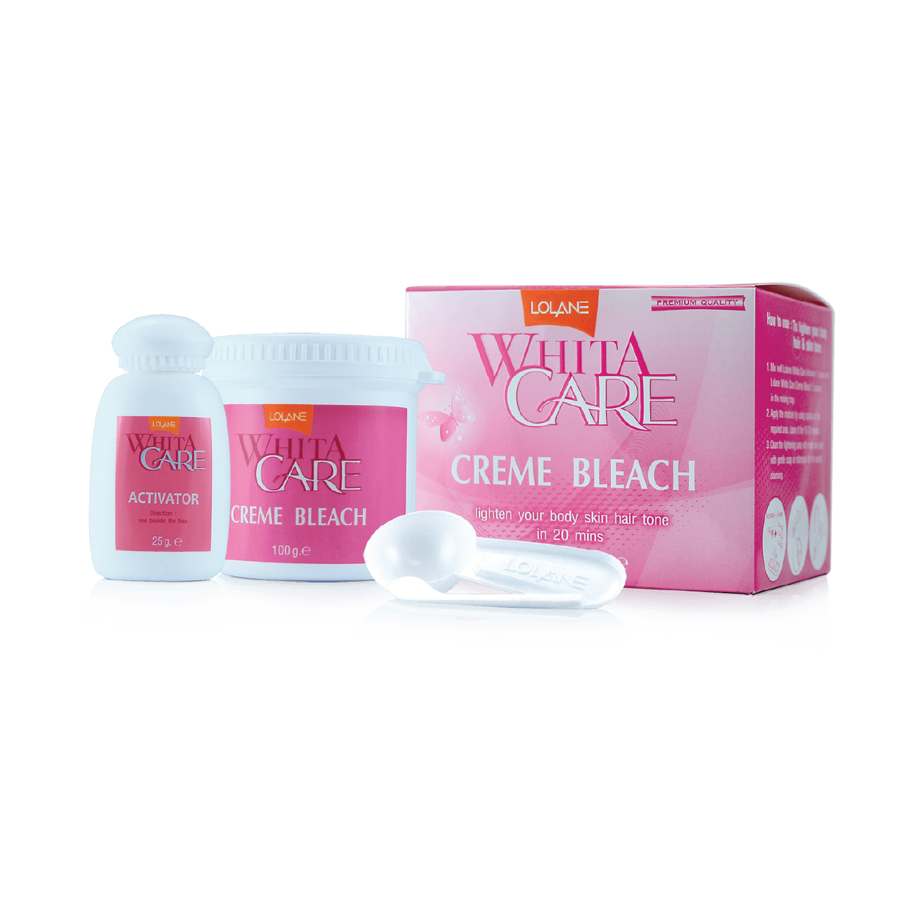 Lolane Whita Care Creme Bleach 125g