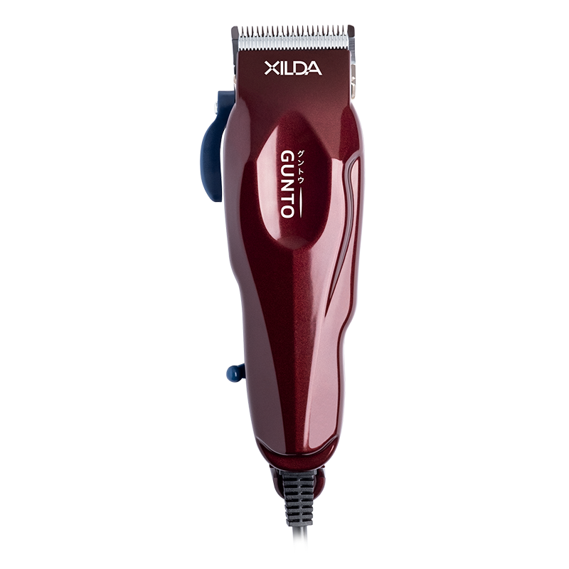XILDA Red Corded Hair Clipper GUNTO model 