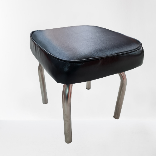 កៅអីធ្វើក្រចកពូកជ្រុង(ខ្មៅ) / foot spa stool