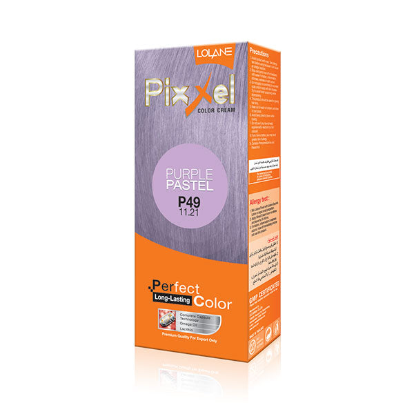 lolane pixxel purple pastel color cream 50g p49