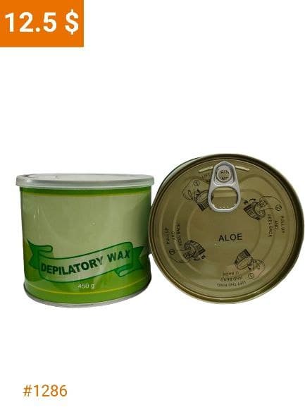 កាវបករោមក្លិនប្រទាលកន្ទុយក្រពើ / Depilatory Wax 450g Aloe Vera