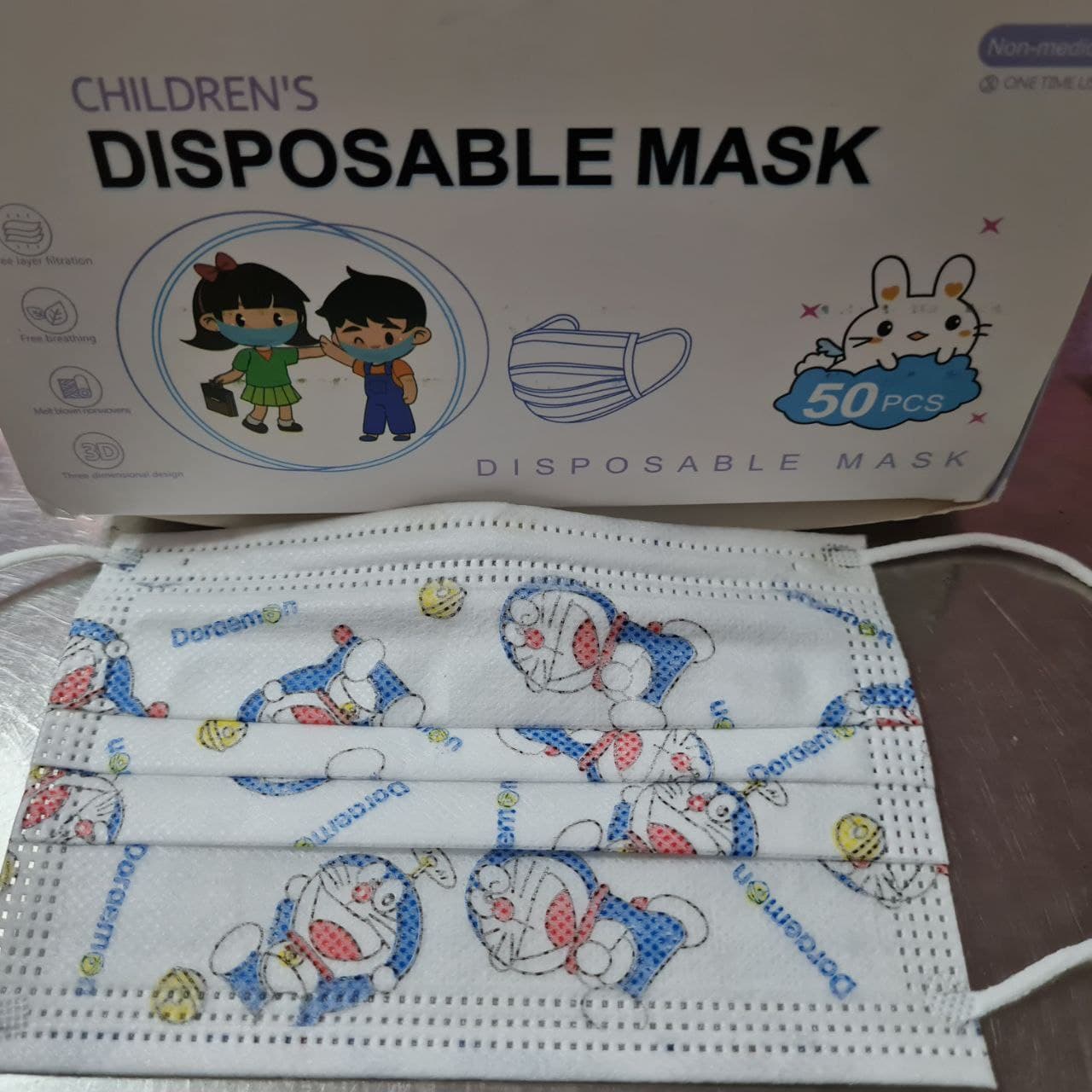 ម៉ាសកូនក្មេង (50ម៉ាស) / Kid Mask (50pcs)