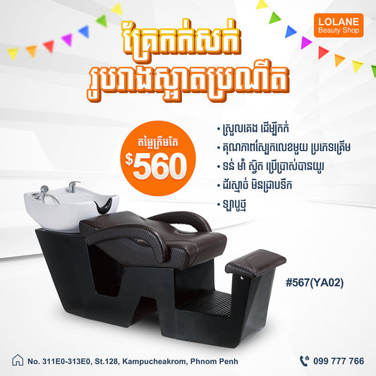 គ្រែកក់សក់រូបរាងស្អាតប្រណីត